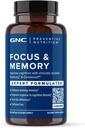 GNC Preventive Nutrition Focus and Memory - 60 Capsules | 30 Servings