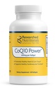 Nutricionales investigados CoQ10 400mg Softgels - CoQ10 Power - Terapéutica-Fortaleza Coenzima Q10 Suplemento - Apoyo Energía Natural &amp; Función Inmunitaria, Promover el Corazón Saludable & Gum Tisue (60 Softgels)