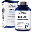 1MD Nutrición GutMD - L-Glutamine Capsules w/Prebiótico para Gut Health - L Glutamine Supplement - Supports Healthy Digestive Tract Integrity - 90 Capsules