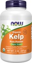 NOW Supplements, Kelp Powder, Certified Organic, Excellent Source of Iodine, Super Green, 8-Ounce