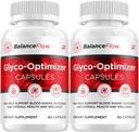 Balance Flow Capsules, BalanceFlow Advanced Supplement, All Natural Formula to Maintain Healthy Levels, Maximum Strength Formula, Glyco Optimizer Capsules Reseñas (2 Pack - 120 cápsulas)