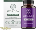 Qualia Life Sciences Bundle Qualia Night & Qualia Senolytic, Science-Backed Supplements for Deep Refreshing Sleep and Optimal Cell Repair