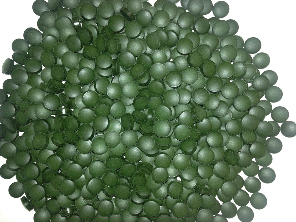 Raw Power Thor's Hammer (1000 Tablets Pure chlorella/spirulina Blend, 250g Total), Organics Brand