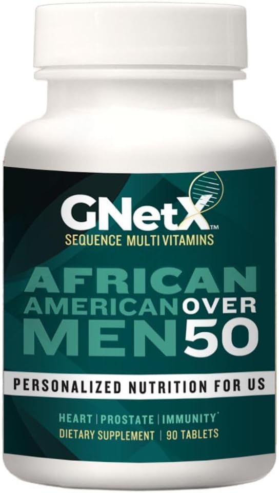 Multivitamínicos de Secuencia para Hombres Afroamericanos Más de 50 Plus - Apoyo a la Salud y el Bienestar Optimal - Powerful Formula Helps Boost Immunity, Heart Health y Blood Pressure Support