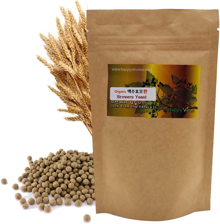 Natural Orgánica de Brewer's Yeast Pill 맥 Mensaje 환 3.52(100g) / Suplementos para Immune Support &amp; Nervous System for Woman &amp; Man