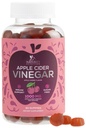 Ganchos de vinagre de manzana vegano 1000mg - Suplemento de vitaminas de goma ACV gratuito con vitamina B12 para energía - Keto Friendly Digestion, Detox, Cleanse Support - Gelatin-Free, Non-GMO - 60 Gummies