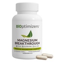 BIOptimizers Magnesium Breakthrough Supplement with 500mg - 7 Forms of Magnesium: Glycinate, Malate, Citrate, and More - Natural Support for Sleep and Cognitive Function -60 Capsules- Calming Vitamins