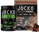 Jocko Fuel 2 Pack Bundle - Jocko Greens Polvo + Chocolate Mölk Protein Powder