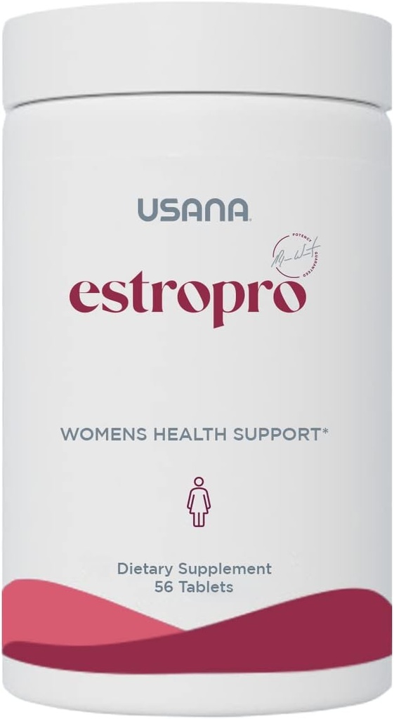 USANA EstroPro con Phytoestrogens for Symptomatic Support During Menopause* - 56 Tablets - 28 Day Supply
