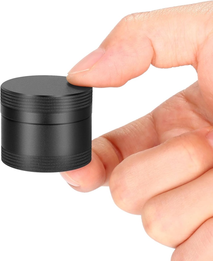 Caja de Píldora diaria pequeña - Caja de Píldora de Metal impermeable portátil para aleación de aluminio de bolsillo o purés