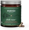 CHILL Now Organic Reishi Mushroom Suplemento - 15:1 Reishi Dual Extract in 60 Vegan Capsules (250 mg)