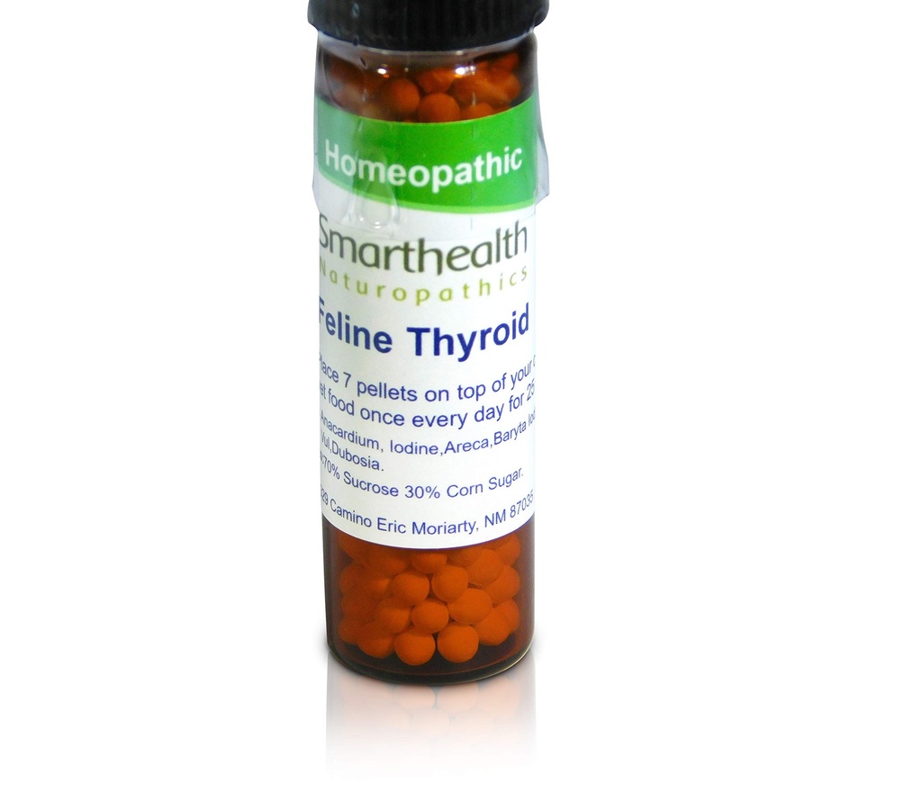 Feline Thyroid. All Thyroid Problems.Homeopathic Natural Formula.