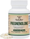 Pregnenolona 100mg por Serving (Convertido en Progesterone para Boost Progesterone Levels) - Tercera Parte Probada - 120 cápsulas (50mg por cápsula) No GMO por Madera Doble