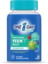One A Day Teen for him Multivitamin Gummies, Gummy Multivitamins with Vitamin A, C, D, E and Zinc for Immune Health Support, Physical Energy &amp; more