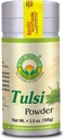 BASIC AYURVEDA Tulsi Powder ← Holy Basil Leaf Powder for Tea, Cooking " Herbal Use TEN Pure " Natural TEN Gluten-Free, Non-GMO TEN Raw Ayurvedic Herb Supplement TEN 3.53 Oz (100g)