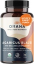 Aloha Medicinales Pure Agaricus Blazei 500 mg 90 cápsulas vegetarianas certificadas orgánica
