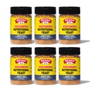 Bragg Nutritional Yeast Smoky BBQ Seasoning - (6 Pack) 3 oz - Sustituto de queso parmesano libre de lácteos - Perfecto para ensaladas, pastas, palomitas y más