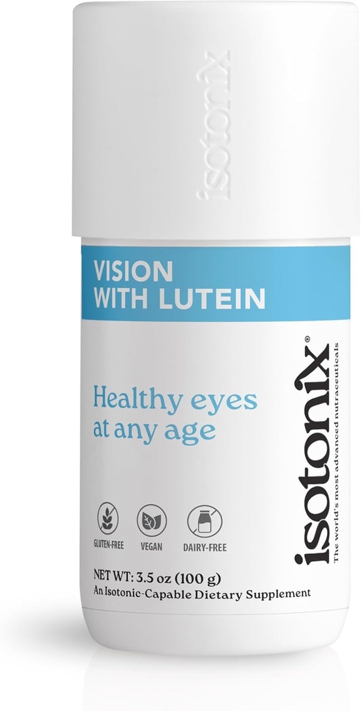 Isotonix Vision Fórmula con Lutein – Soporta Salud Ocular, Visión " Circulación – Antioxidantes, Zinc, Vitamina C, E, Bilberry, Zeaxanthin – Suplemento Ojo para la Claridad y Protección - 30 Servimientos