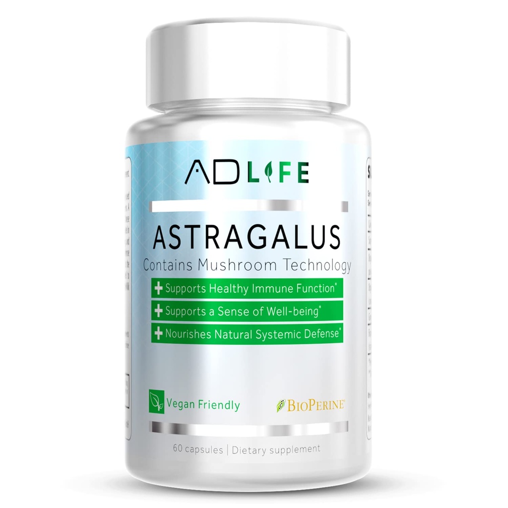 Project AD Astragalus Kidney Health Supplement (60 Servings)