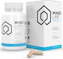 Mind Lab Pro® Universal NootropicTM Brain Booster Suplemento para Focus, Memory, Clarity, Energy - 60 cápsulas - Vitaminas de memoria basadas en plantas, de origen natural para una mejor salud cerebral