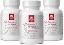 Hot Flashes Menopause Relief - Complejo de Apoyo a la Mujer Natural - Extracto de raíz de regaliz - 3 Botella (180 cápsulas)