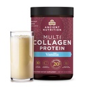 Ancient Nutrition Collagen Peptides Powder, Multi Collagen Protein, Women & Men, Vitamin C, Probiotics, Hydrolyzed Collagen, Supports Skin, Joints, Gut Health, Vanilla, 24 Servings