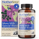 Motherlove Más Milk Special Blend (120 Capsule Value Size) Herbal Lactation Supplement w/Goat’s Rue to Build Breast Tissue &amp; Support Breast Milk Supply—Non-GMO, Organic Herbs, Vegan, Soy-Free