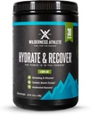 Wilderness Athlete - Hydrate & Recuperar ANTE Liquid Hydration Powder Electrolyte Drink Mix - Recover Faster with Bcaas - Hydrate Powder with 1000mg of Vitamin C - 30 Serving Tub (Lemon Lime)