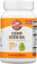 Aceite de semillas de cáñamo, 1000Mg Ea, 60 Sgel Pack de 4