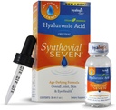 Hyalogic Synthovial Seven Liquid Hyaluronic Acid – Vegan Oral Joint &amp; Skin Supplement, High Molecular Weight, Pure Hydration Support Supplements, 1 oz (2 Pack)