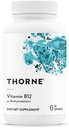 THORNE - Vitamin B12 - as Methylcobalamin - Supports Heart & Nerve Health, Blood Cell Function, Healthy Sleep & Methylation* - Gluten, Dairy & Soy-Free - 60 Servings