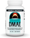 Fuente Naturals DMAE, Dimethylaminoethanol Bitartrate - Apoyo a la concentración mental - 200 Cuadros