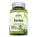 Herbal Secrets Bacopa Powder 500 Mg 90 Veggie Capsules Supplement | Non-GMO | Gluten Free | Made in USA