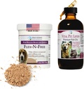 Vitality Science Flex N Free + Vital Pet Lipids for Dogs TENIDO 2 Part Program TEN Promueve el desarrollo de los huesos " Joint Health TEN Relieves Stiffness TEN Neurological " Hormonal Support TEN 100% Safe (Large)