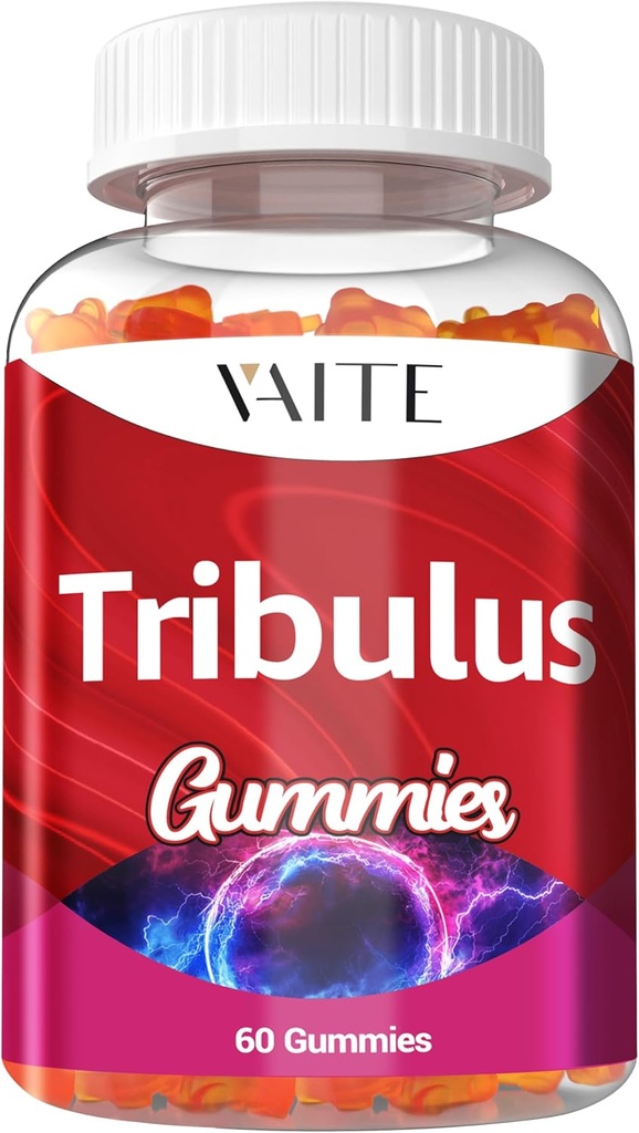 VAITE Tribulus Gummies 1000 mg - Suplemento para apoyar estilo de vida activo