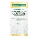 Suplemento Glycinate de Magnesio Calma de la Naturaleza - Magnesio de alta absorción para el Mood relajado, Corazón &amp; Bone Health, 90 cápsulas