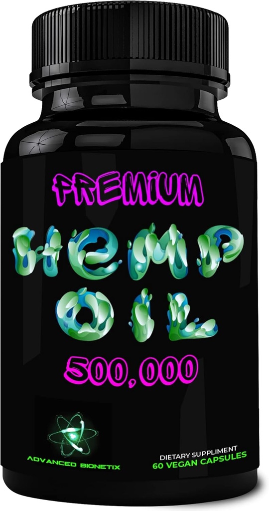 True Hemp Oil 500,00 Hemp Oil Blend w/Ingredient You Need for Body Aches, worriedness & to Feel Calm
