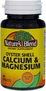 Nature's Blend Oyster Shell Calcium & Magnesium 100 Tabs (079854500233-1a)