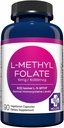 MD Life L-Methylfolate 10 mg Suplemento - Professional-Grade Active L Methylfolate Suplemento - 90 cápsulas - L-Methylfolate 10mg - Maximum Potency MTHFR W/Essential Amino Acids