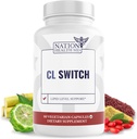 CL Switch – Heart Wellness Supplement – Supports Healthy Cholesterol Levels " Blood Pressure Ya en Normal Range* – con Citrus Bergamot, Berberine, Red Yeast Rice – 60 cápsulas