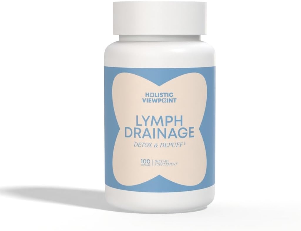 Lymph Drainage Supplement: Advanced Support for Detoxing, Fights Puffiness and Bloating