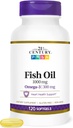 21th Century Fish Oil 1000 mg Softgels, 120 Conde