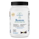 Dr. Tennant's Restore Vanilla Veggie Protein | Premium Plant-Based Protein - 100% Natural and Omega 3 Fusion, Including Pea Protein Isolate - Low Carb, Keto, Dairy Free - 30 Day Supply