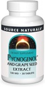 Source Naturals Pycnogenol & Grape Seed Extract 100 mg Dietary Supplement - 30 Tablets - a Potent Combination of Two Powerful Natural antioxidants*