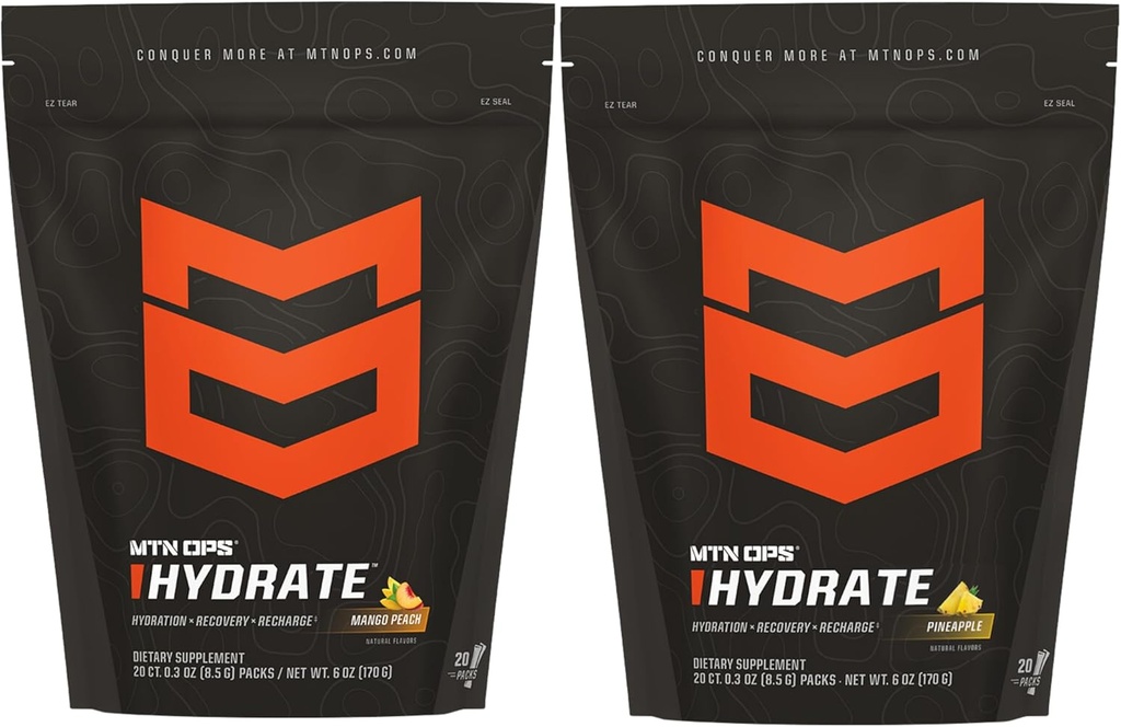 MTN OPS Hydrate Mango Peach + Piña Bundle