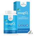 nbpure MagO7 - Natural Colon Cleanse & Detox - Occasional Constipation Relief, Stool Softening, " Bloating Support for Men ' Women - Ozonated Magnesium Oxide, 30 Capsules