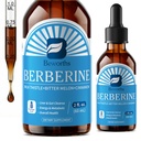 Berberine Supplement with Ceylon Cinnamon - Berberine Liquid Drops with Turmeric Curcumin, Ceylon Cinnamon, Bitter Melon, Berberine Phytosome for Digestion System, Immune Health Support -Vegetarian