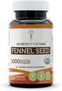 Secrets of the Tribe Fennel Seed USDA Organic ← Hecho con cápsulas vegetarianas y semillas orgánicas certificadas (Foeniculum vulgare) Semilla seca (60 cápsulas)