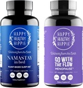 Happy Healthy Hippie Go with The Flow Menopause Support &amp; Natural Sleep Suplemento