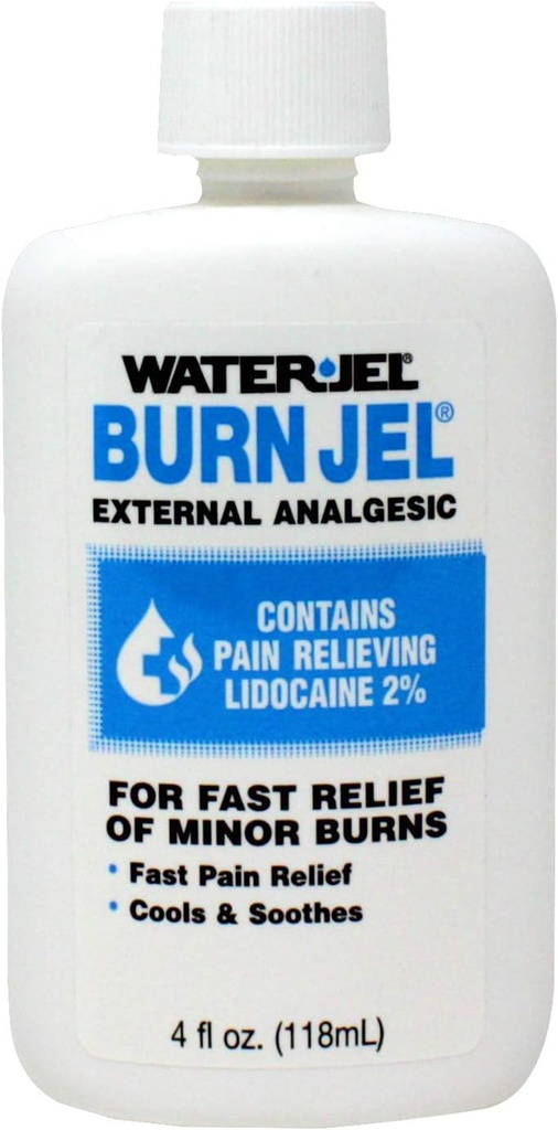Agua Jel Burn Jel Menor Burn Relief Gel Squeeze Botella 4 oz